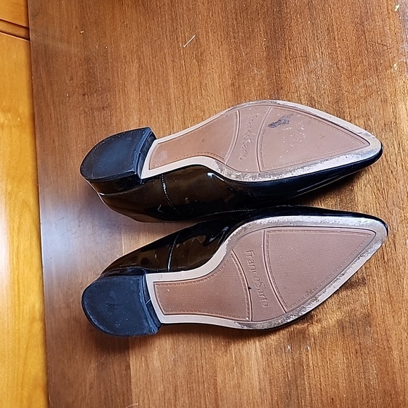 Franco Sarto L- Saletha black patent pointy toe dress shoes - Picture 6 of 8